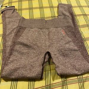 Gymshark berry/rose flex high waisted leggings M